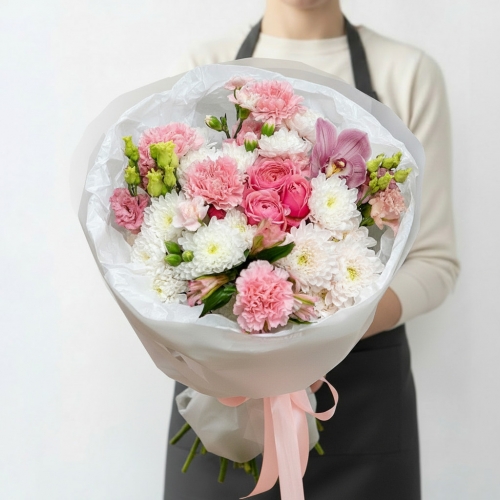 Букет цветов "Роскошный микс"